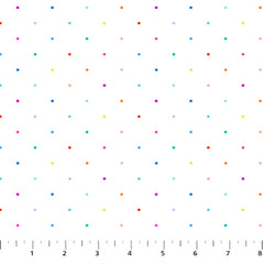 Dovetail White Multi Ditsy Dots 92026-10