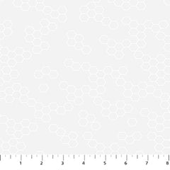 Dovetail White Pigment Hexies 92031-10