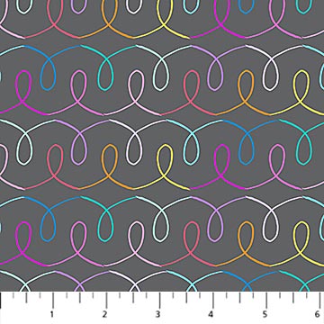Dewfall Gray Multi Ribbon 92094-95