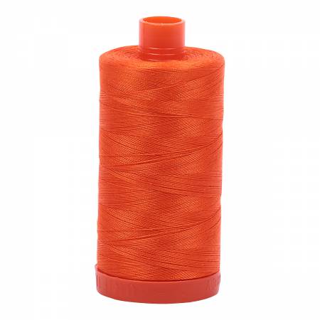 1104 Neon Orange Aurifil Thread