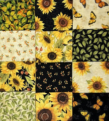 Sunflower Splendor 12 Fat Quarter Bundle