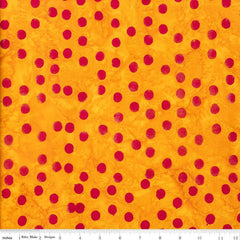 Batiks Polka Pop Butterscotch BT21400-256