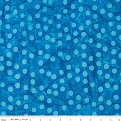 Batiks Polka Pop Ocean Blue BT21400-294