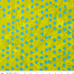 Batiks Polka Pop Green Apple BT21400-314