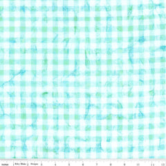Expressions Batiks Daisy Dots Winter Mint BT23404-280