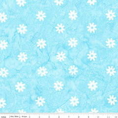 Expressions Batiks Daisy Dots Adriatic Mist BT23405-271