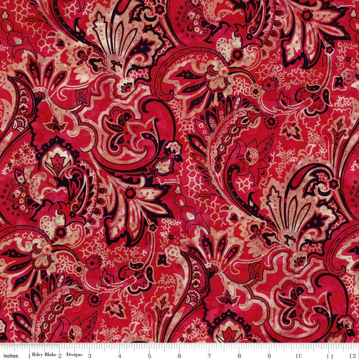 Batiks Express Yourself! Bandana Crimson BT23425-214