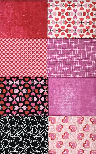 Be Mine 8 Fat Quarter Bundle