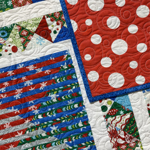 Bright Christmas Quilt