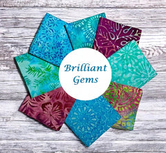 Brilliant Gems 8 Fat Quarter Bundle