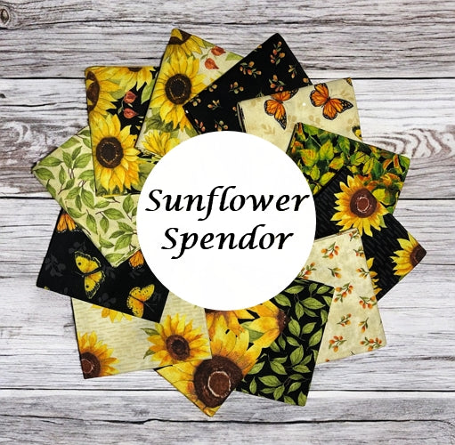 Sunflower Splendor 12 Fat Quarter Bundle