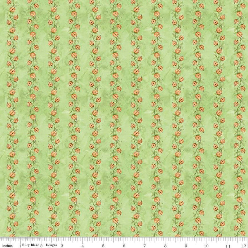 Ghoul Friends Pumpkin Vine Green C16053-Green