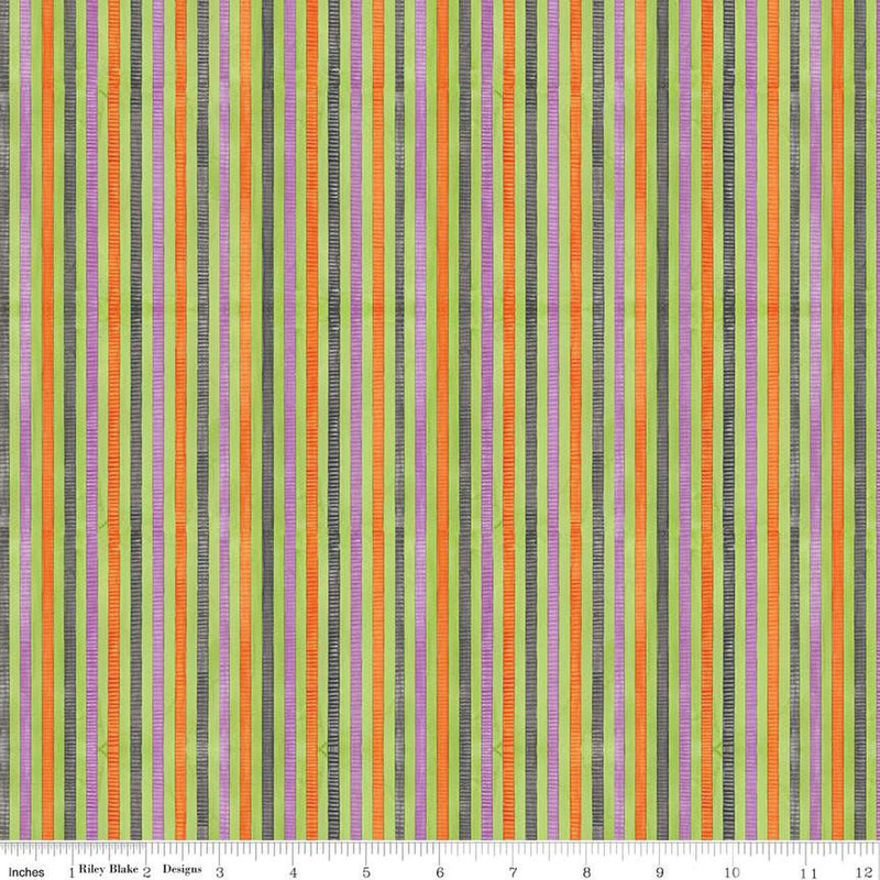 Ghoul Friends Stripes Multi C16056-Multi
