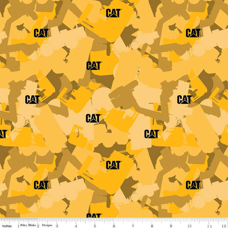 Caterpillar 100 Years Camo Yellow CD16721