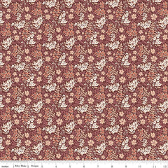 Evening on the Prairie Ditsy Floral Marsala C16747-Marsala
