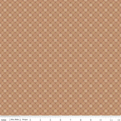 Evening on the Prairie Geo Floral Sienna C16749-Sienna