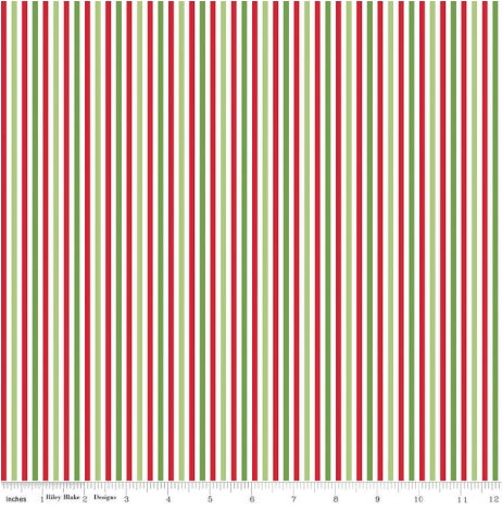 1/8" Stripe Christmas C495-Christmas