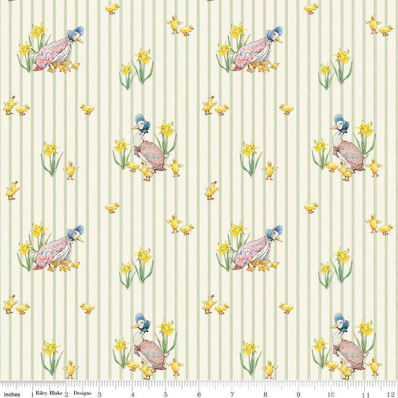 Peter Rabbit & Friends Duck Stripe C15862-Cloud