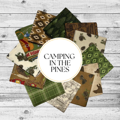 Camping in the Pines 12 Fat Quarter Bundle