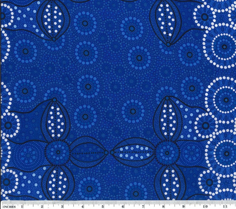 Aboriginals Campsite Blue