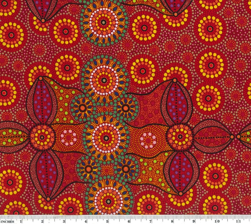 Aboriginals Campsite Red