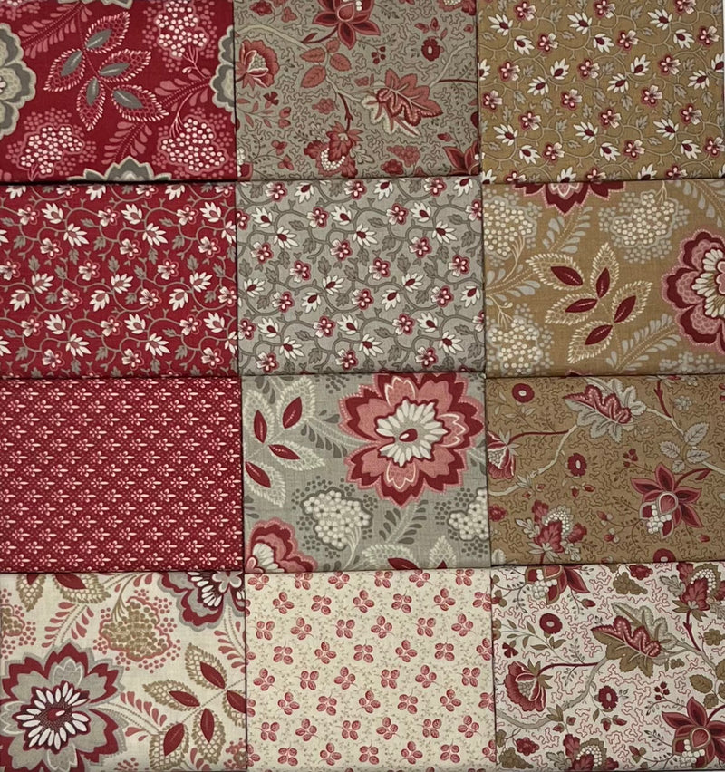 Chateau de Chantilly 12 Fat Quarter Bundle