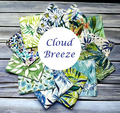 Cloud Breeze 12 Fat Quarter Bundle