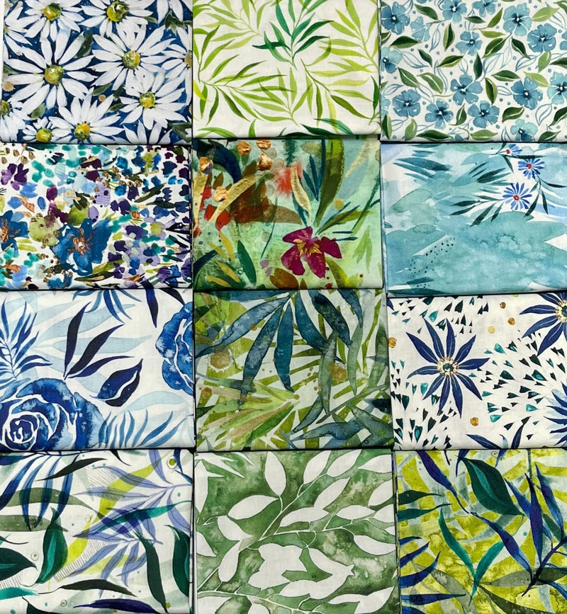 Cloud Breeze 12 Fat Quarter Bundle