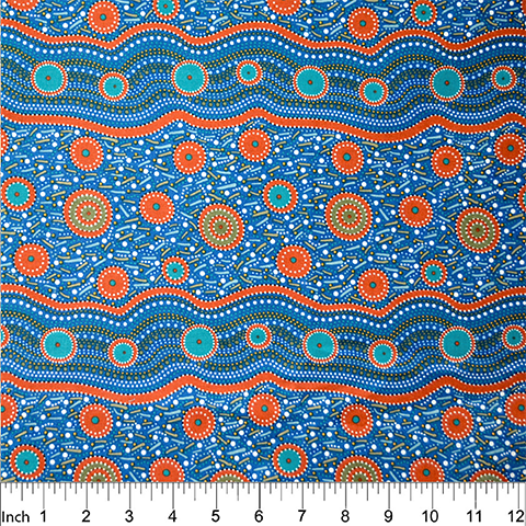 Aboriginals Wild Beans Blue