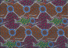 Aboriginals Women Dancing Waterhole Multi