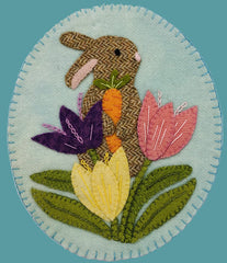 Hoppy Spring Wool Medallion Pattern