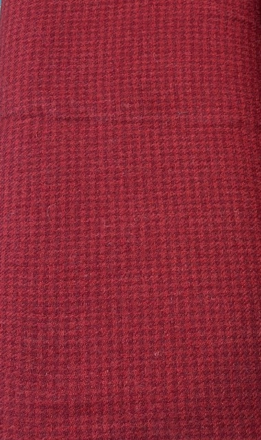 W1100-Red Woven Wool