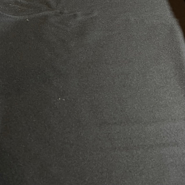 Solid Black Wool (Bolt 2)