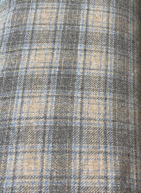 3711- Brown Plaid Wool