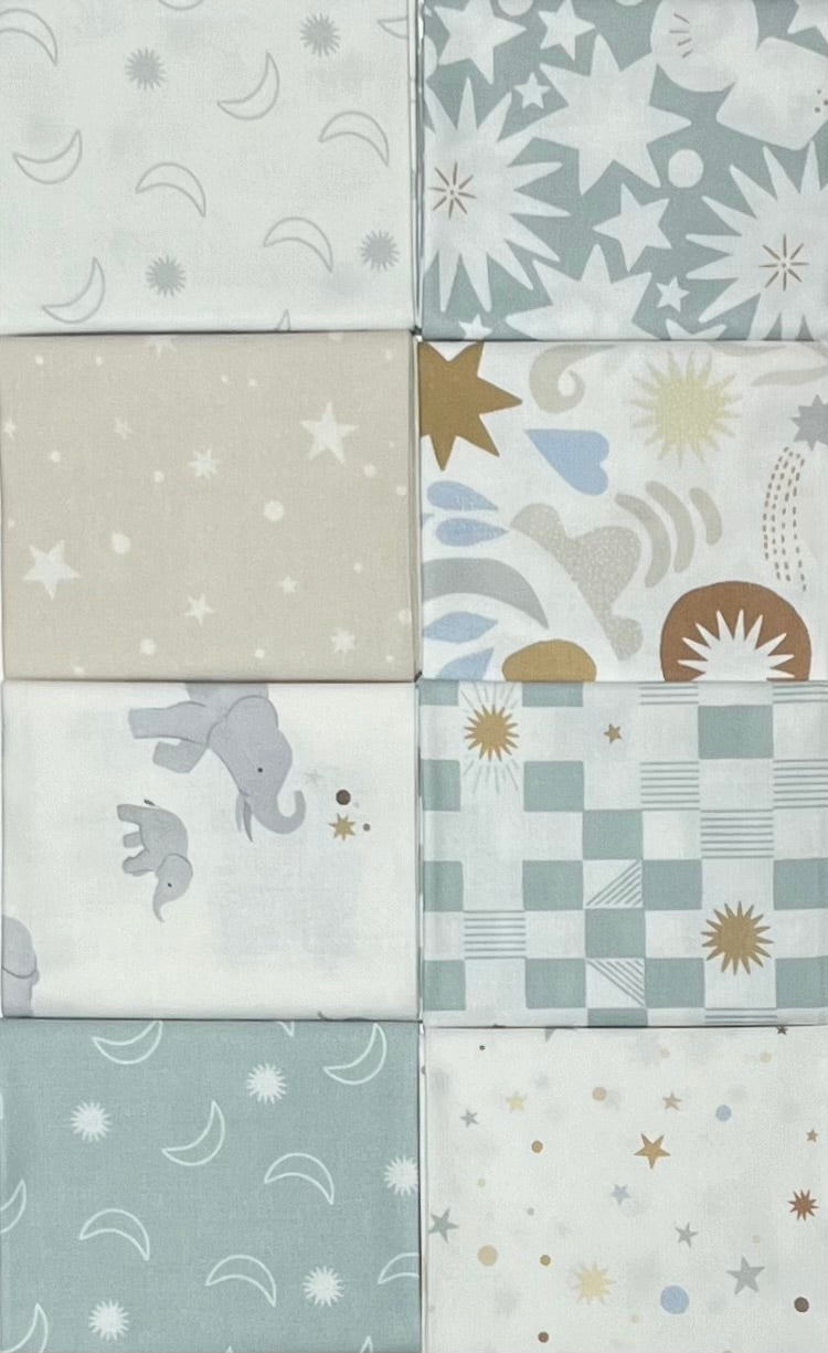 To The Moon and Back 8 Fat Quarter Bundle