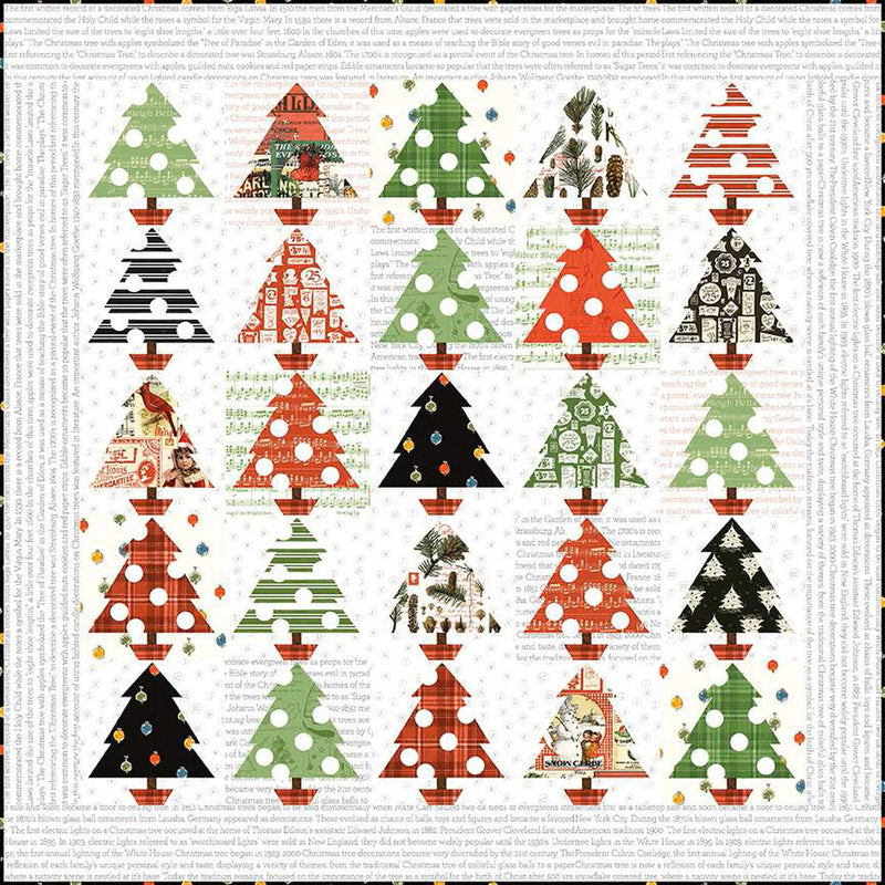 Classic Christmas Tannebaum Quilt Kit