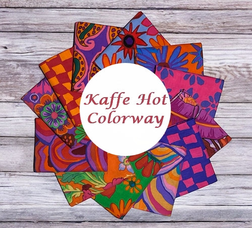 Kaffe Hot Colorway 12 Fat Quarter Bundle