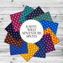 Kaffe Wild Adventures Spots 12 Fat Quarter Bundle
