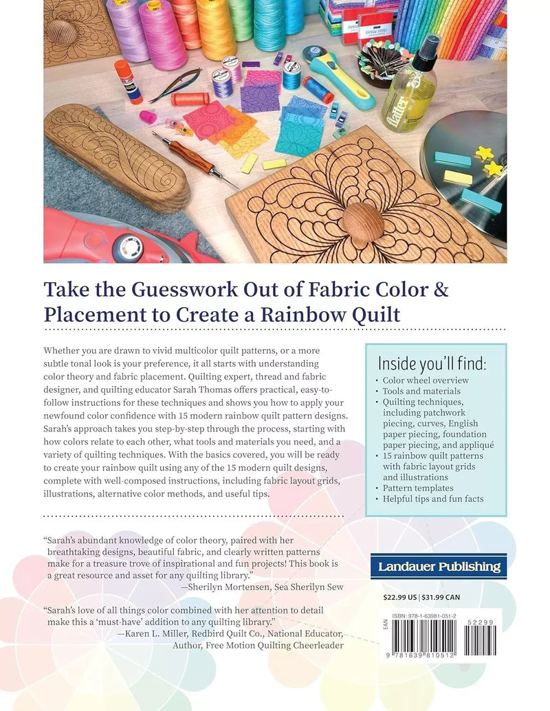 Rainbow Quilt Color Method Quilt Book