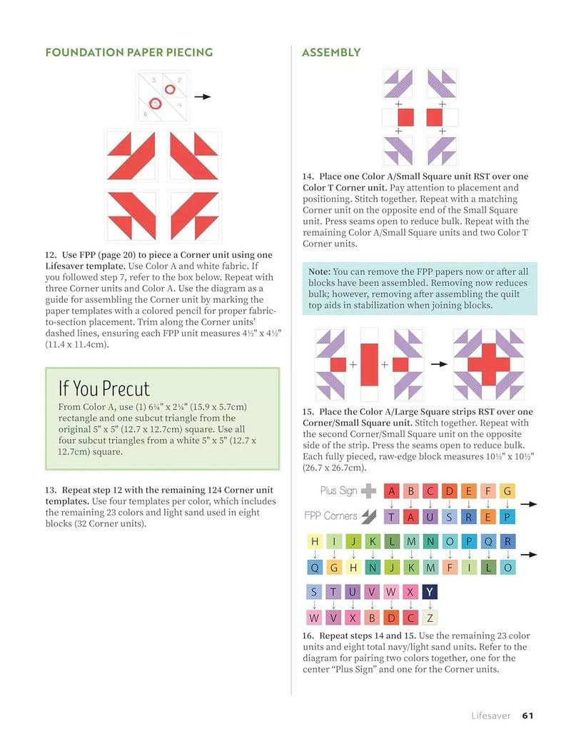 Rainbow Quilt Color Method Quilt Book