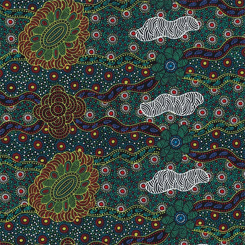 Aboriginals Lillup Dreaming Green