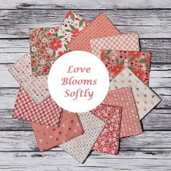 Love Blooms Softly 12 Fat Quarter Bundle