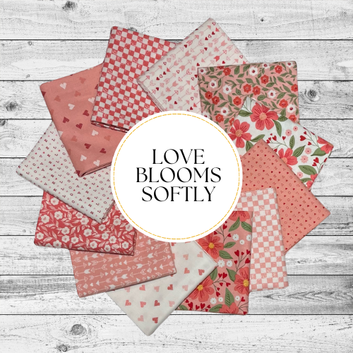 Love Blooms Softly 12 Fat Quarter Bundle