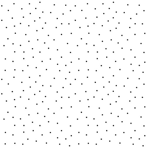 Kimberbell Basics Tiny Dots Black on White MAS8210-W