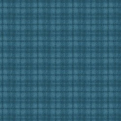 Woolies Flannel Plaid Teal MASF18502-Q