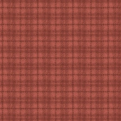 Woolies Flannel Plaid Red Orange MASF18502-RO2