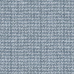 Woolies Flannel Houndstooth Light Blue MASF18503-B