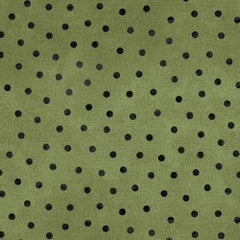 Woolies Flannel Polka Dots Green MASF18506-G