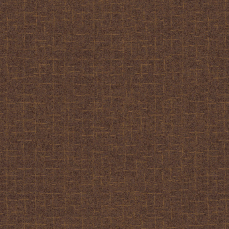 Woolies Flannel Crosshatch Brown MASF18510-A