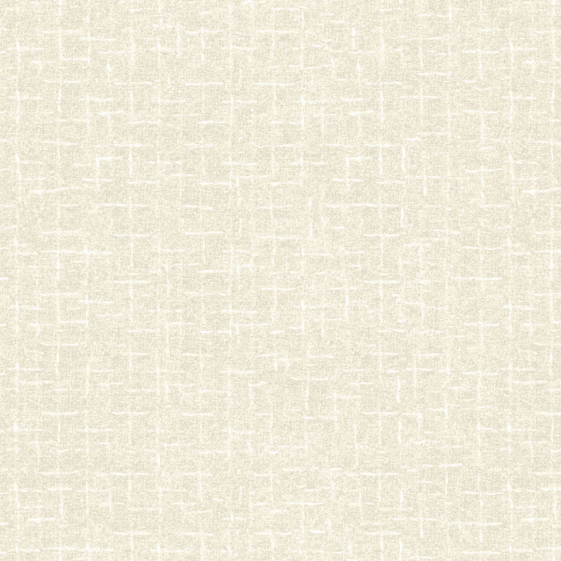 Woolies Flannel Crosshatch Cream MASF18510-E